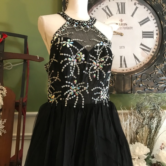 Formal evening Prom dress tulle gown - Picture 2 of 10